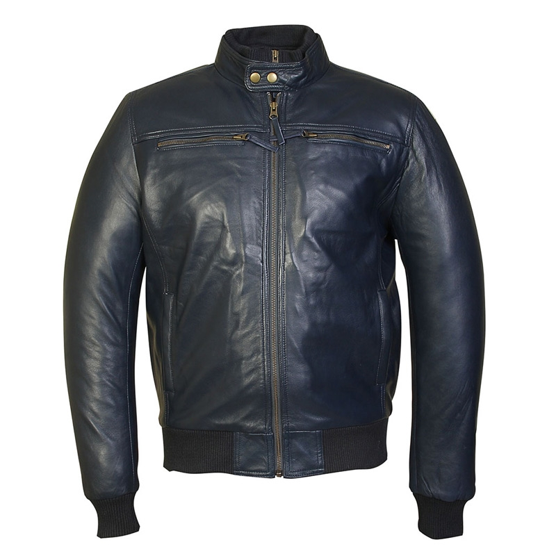 MELBOURNE LEATHER MENS LEATHER JACKET 1044