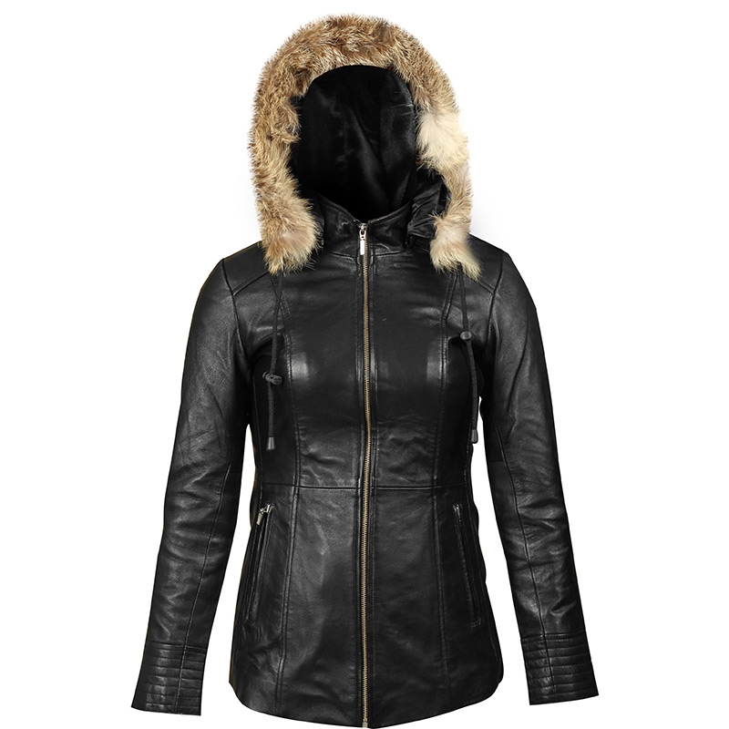 MELBOURNE LEATHER LADIES LEATHER JACKET 3 QUARTERS "886A"